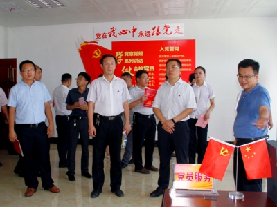 梁山縣委常委、組織部部長王建一行蒞臨天意機(jī)械調(diào)研